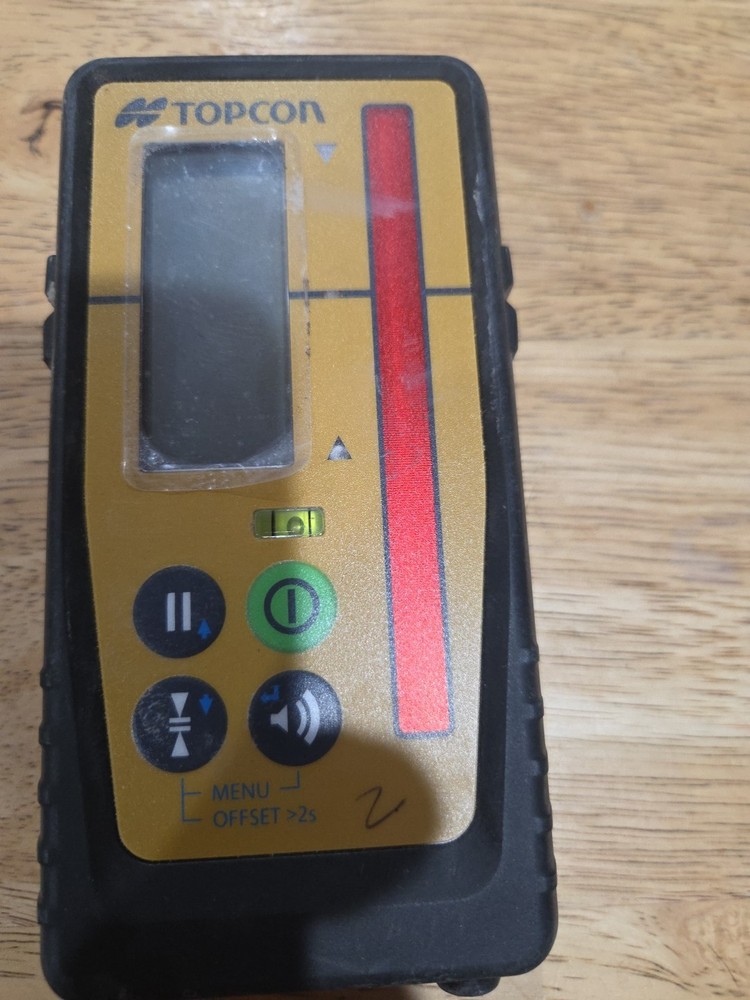 Topcon LS-100D Laser Receiver Detector - Tested & Functional