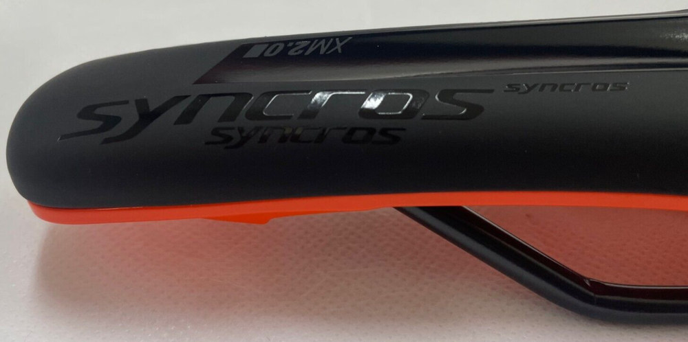 Syncros XM2.0 Saddle ERGOPTIMIZED Orange/Black