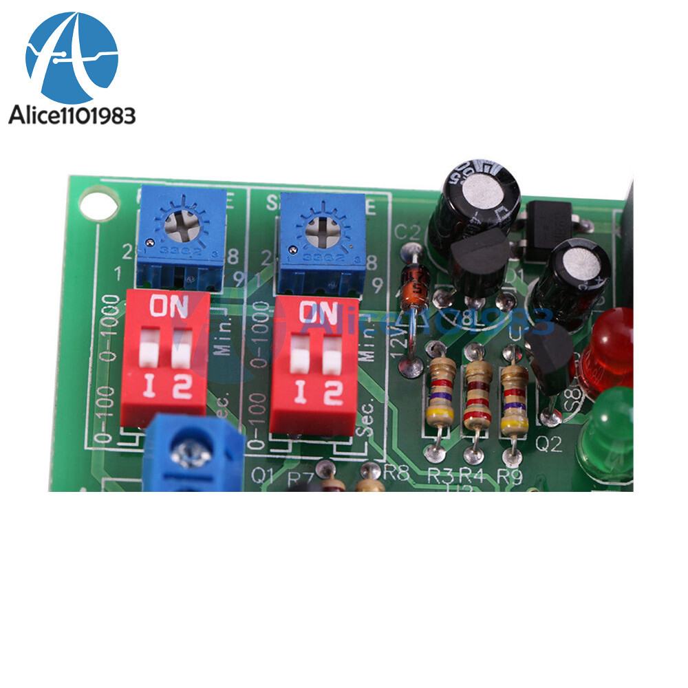 Cycle Delay AC 110V 120V 220V 230V Timing Timer Relay Switch Turn ON/OFF Module