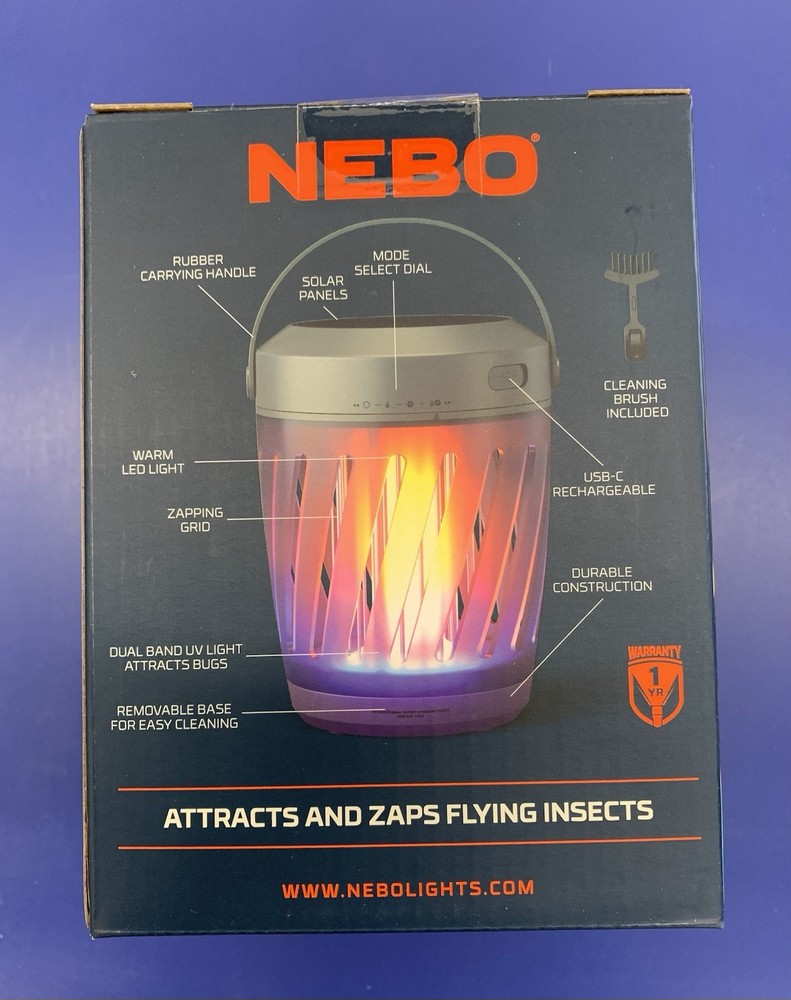 NEBO Solar Zapper and Lantern