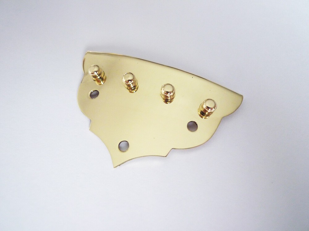 Brass Tailpiece for Mandolin (screws included)