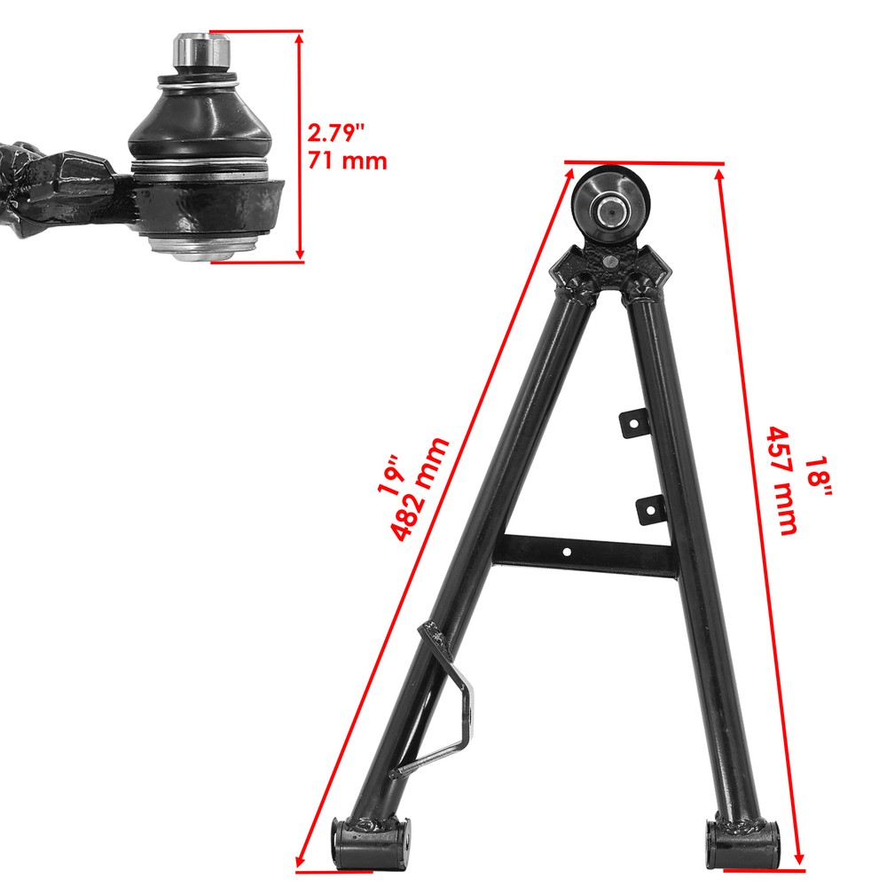 Front Lower A Arms For Can Am Commander 1000 800 STD LTD DPS 2011-2015