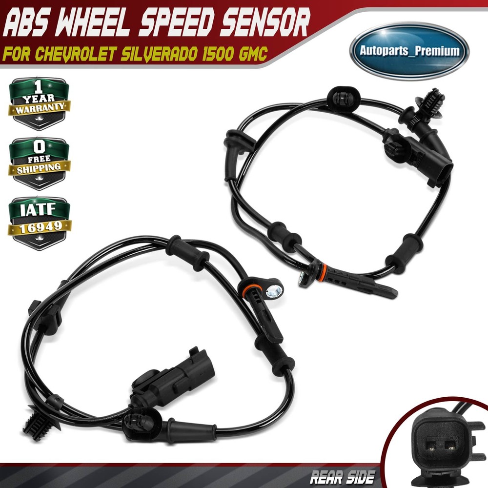 2pcs Front Left & Right ABS Wheel Speed Sensor for Ford Bronco 21-25 MB3Z2C205A