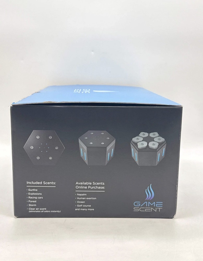 New GameScent Console Atomizer , Adaptor With 6 Primary Scents