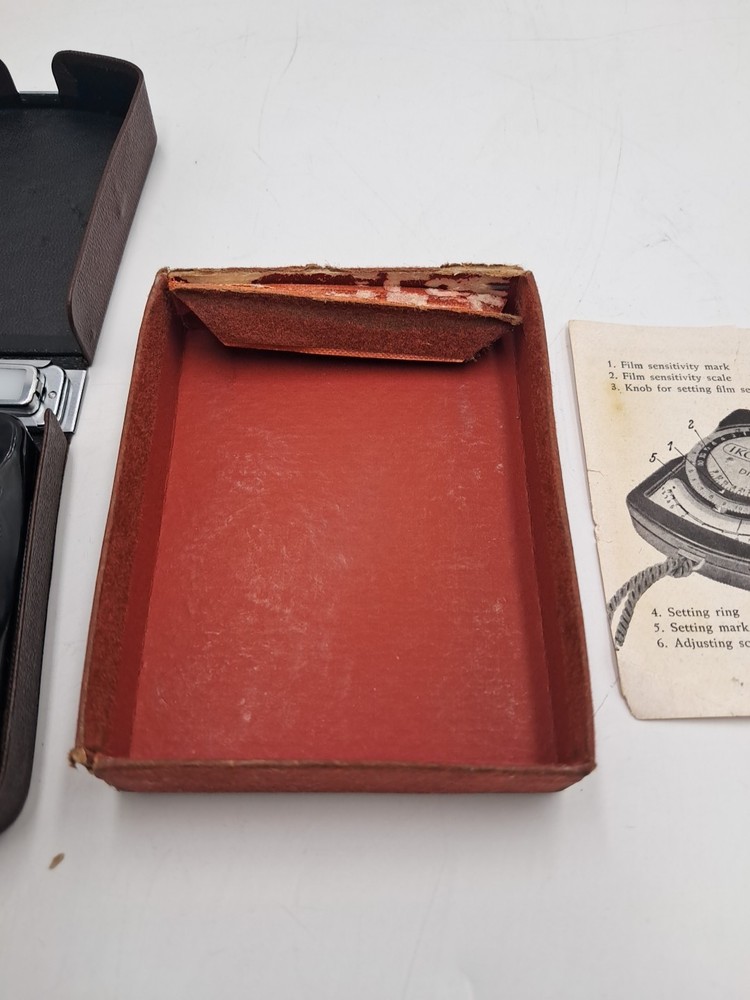 Zeiss Ikon IKOPHOT Light Meter /w Case - 1/2 Box - Insert