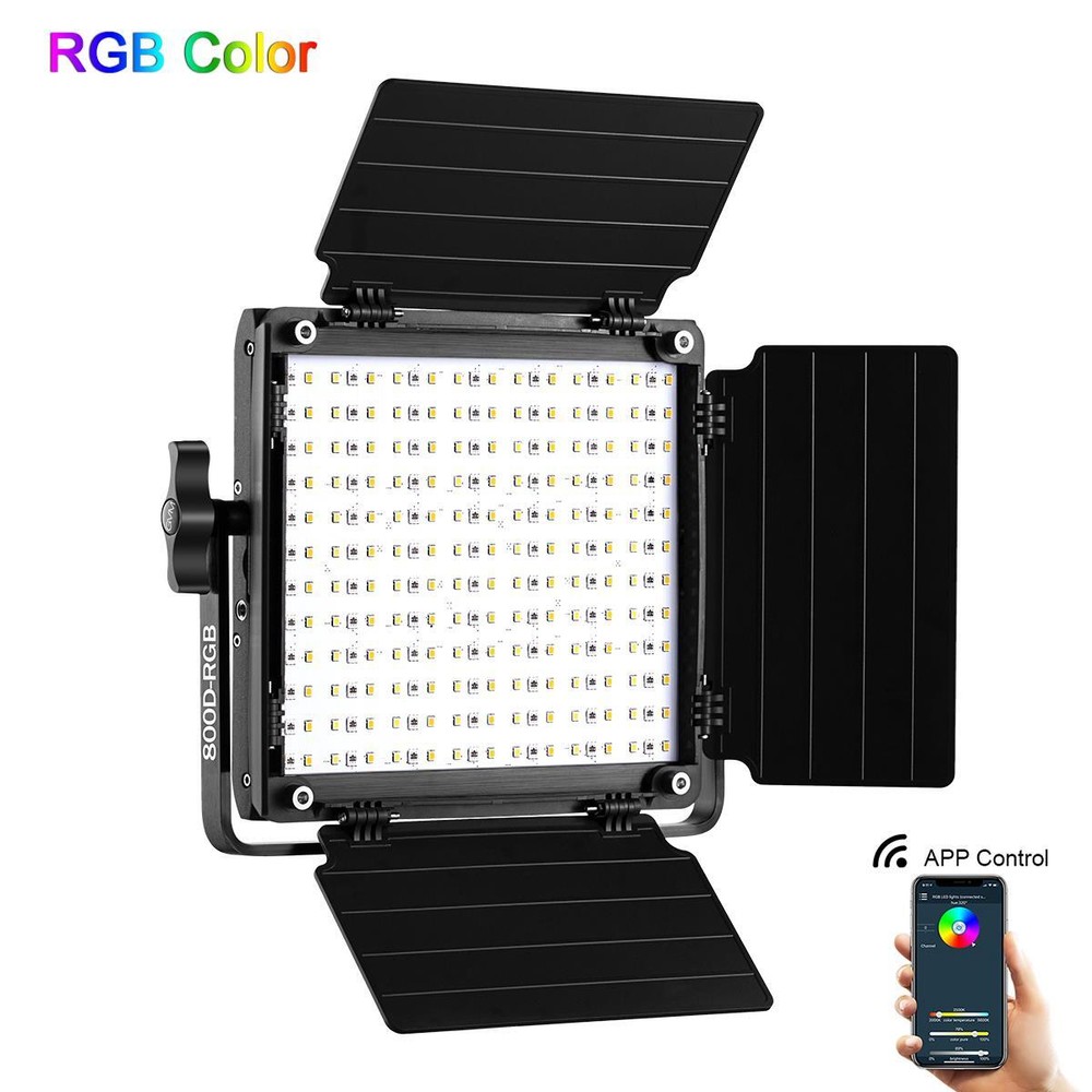 GVM 800D-RGB LED Studio Video Light