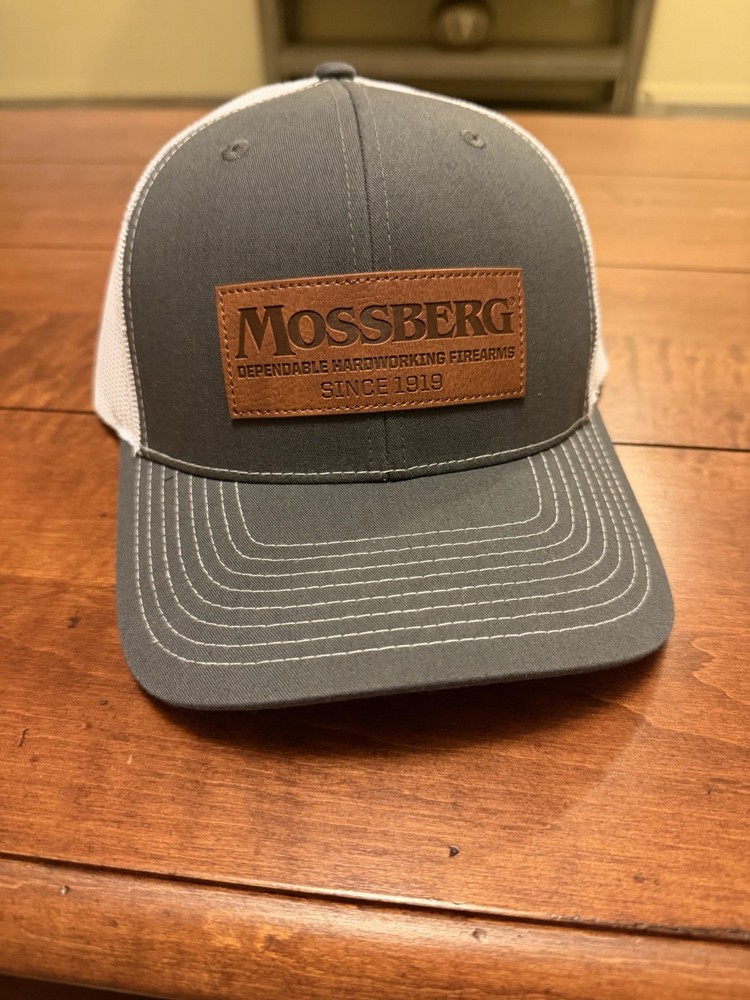 NEW Mossberg Since 1919 Logo Patch Tactical  GREY  Baseball Cap Hat