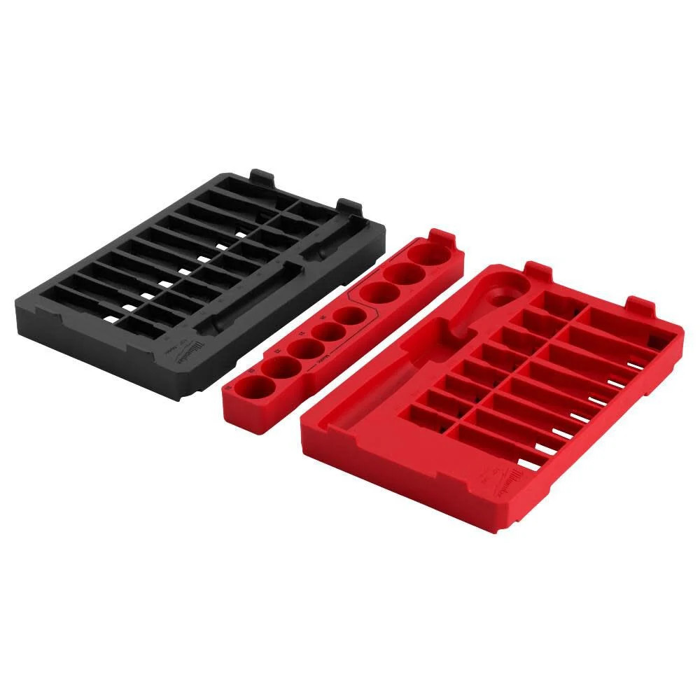 Milwaukee Packout Trays For 47Pc Ratchet & Socket Set