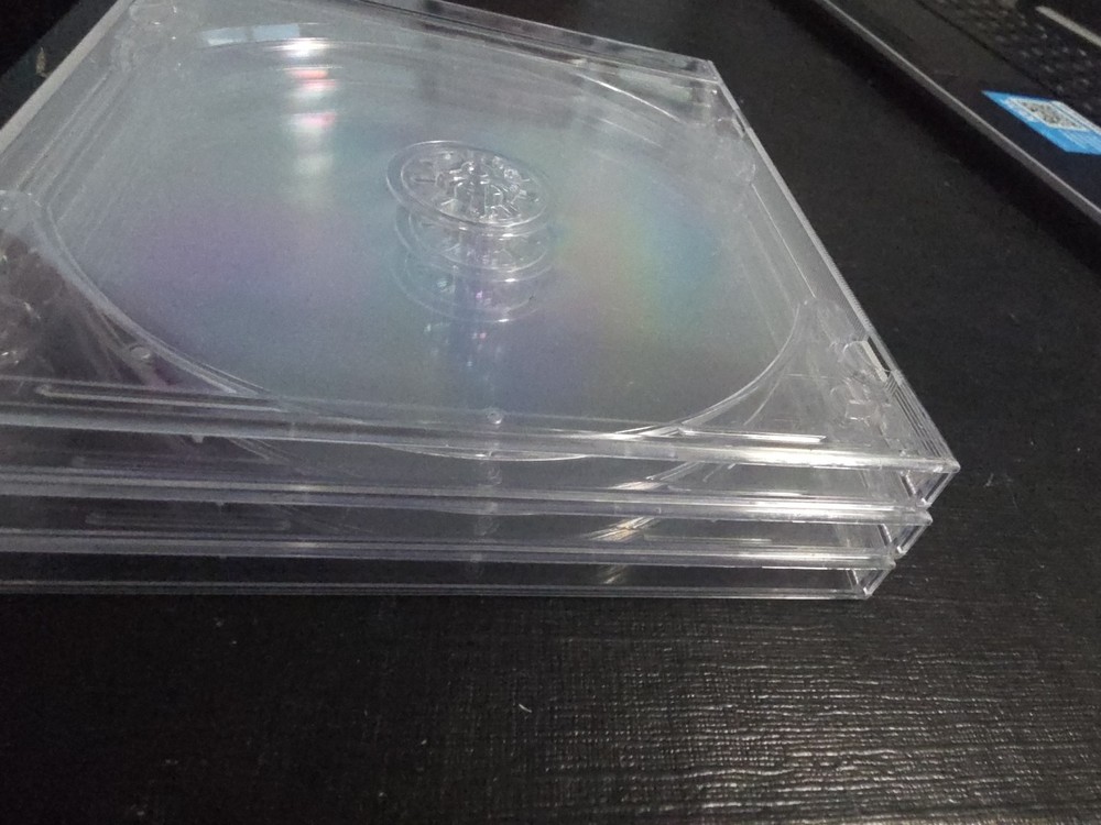 blank cd jewel cases Clear (3 Pack)