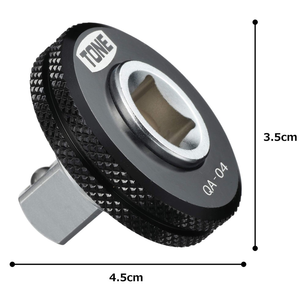 Quick Adapter Qa04 1/2" Inch Drive Bla