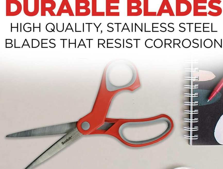 Scissors Precision Multi-Purpose Everyday Use for Both Right & Left-handed Users