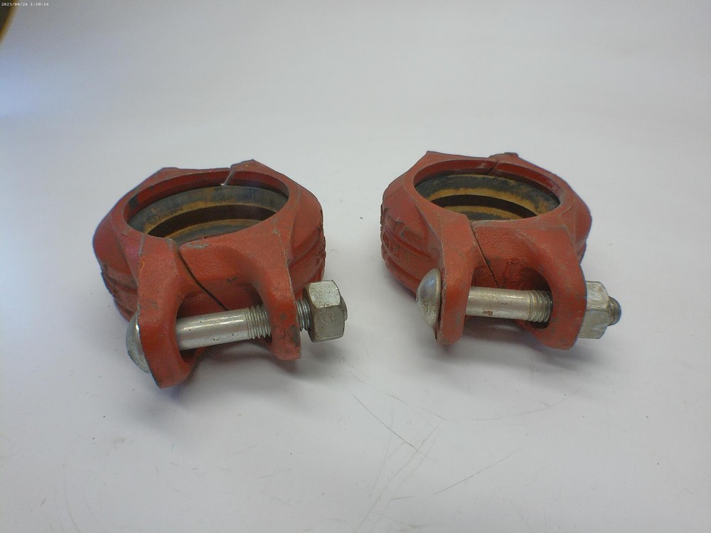 ZERO FLEX 2-1/2"-73 COUPLING LOT OF 2 UNMP