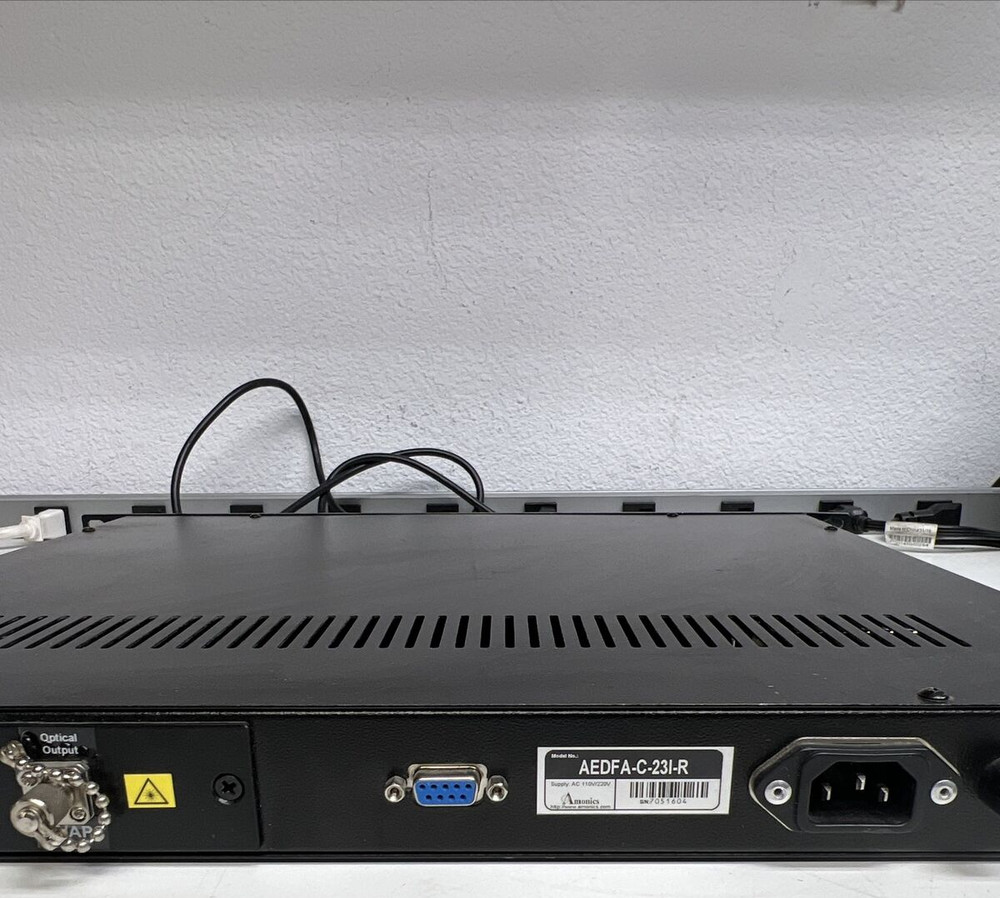 Amonics AEDFA-C-23I-R Optical Amplifier - AS IS