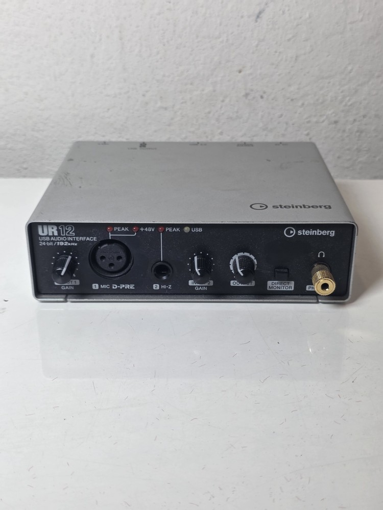Steinberg UR12 - 24-bit/192 kHz - USB Audio Interface