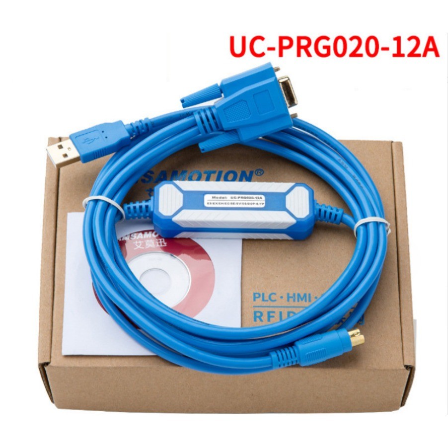 For Delta AH/DVP/DOPTP touch screen PLC programming cable UC-PRG020-12A