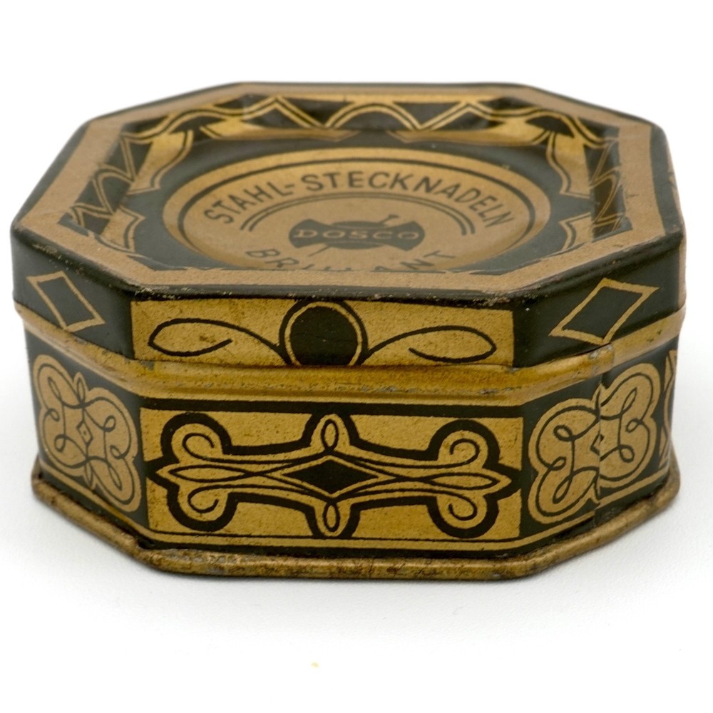 Vintage DOSCO German Tin Box for Steel Needles (Empty)