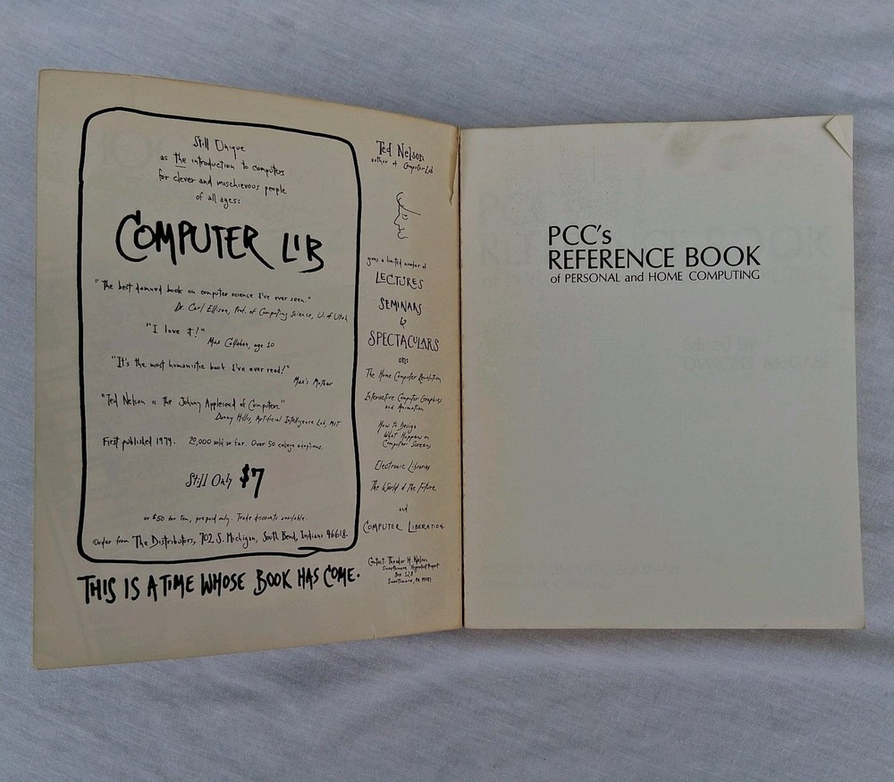 PCC's Reference Book of Personal & Home Computing DWIGHT McCABE 1st Edition