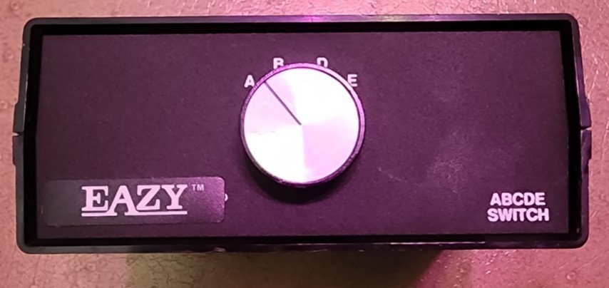 EAZY ABCDE Switch RJ11 Model SW037A