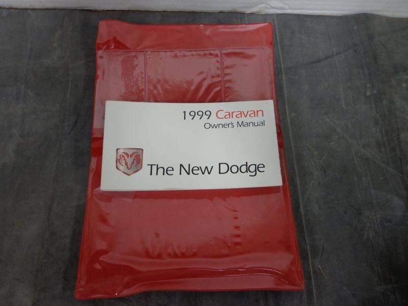 1999 CARAVAN OWNERS MANUAL