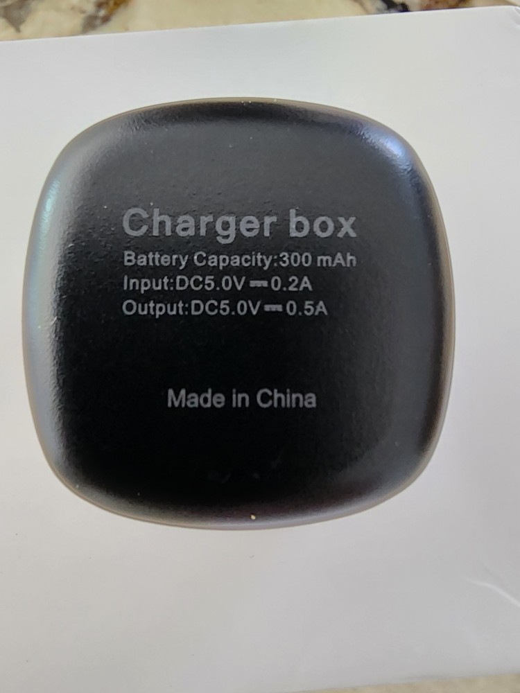 Smart Ring Fitness Tracker Size #9 w/ Charging Case USB-C Open Box