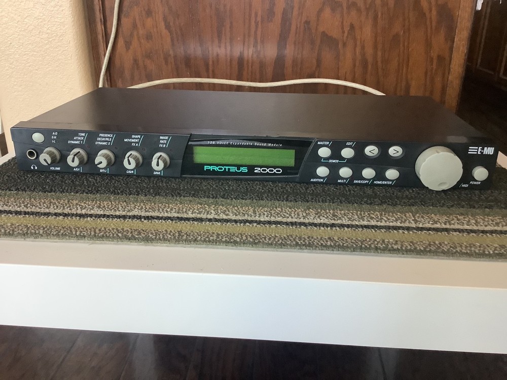 E-MU EMU Proteus 2000, Version 2.26, with Composer Rom