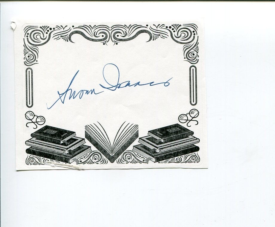 Susan Isaacs Compromising Position Author Screenwriter Signed Autograph Bookplat