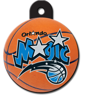 Officially Licensed NBA Orlando Magic Round Pet Tag