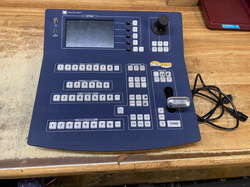 Analog Way ORC50 Orchestra Multi-Screen Touch Event Controller LCD