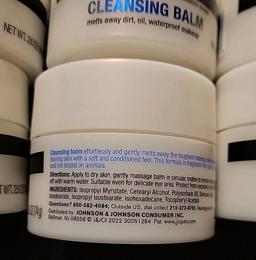 (6) Neutrogena Cleansing Balm 2.6oz