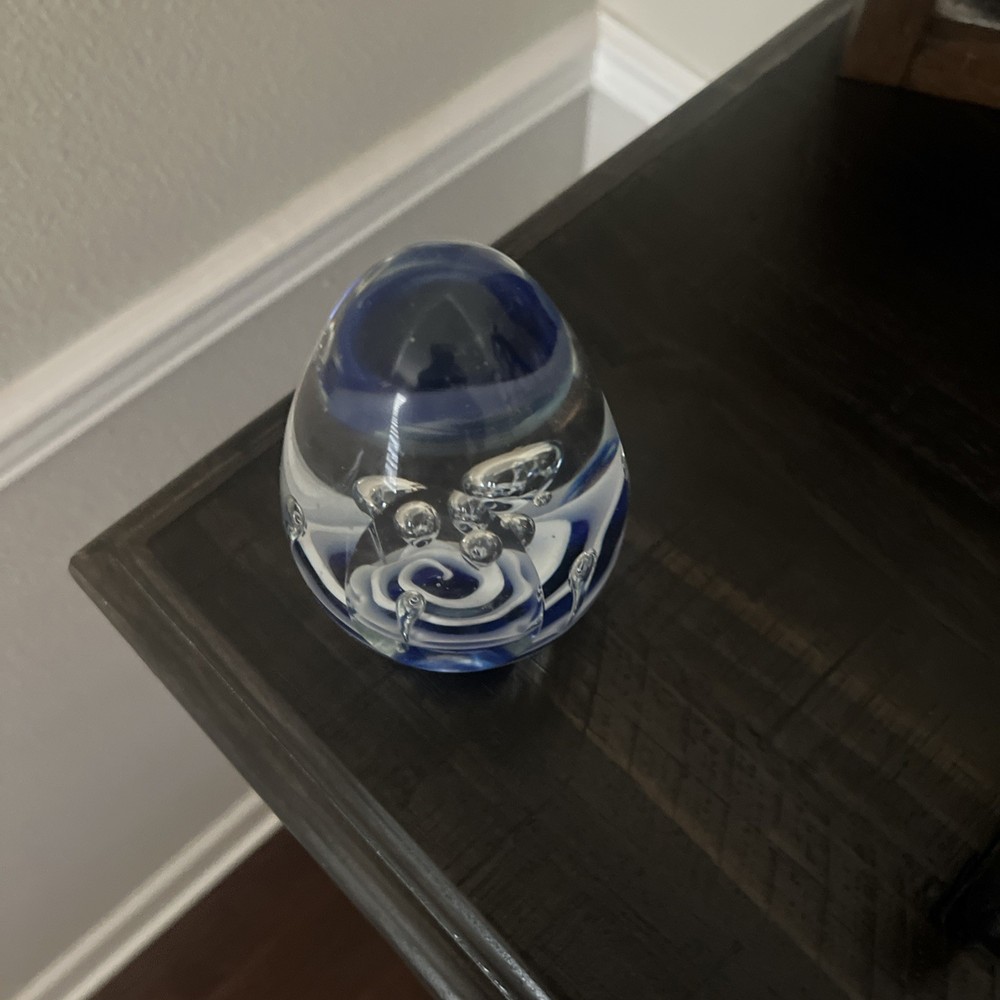 Lockheed Martin Glass Paperweight