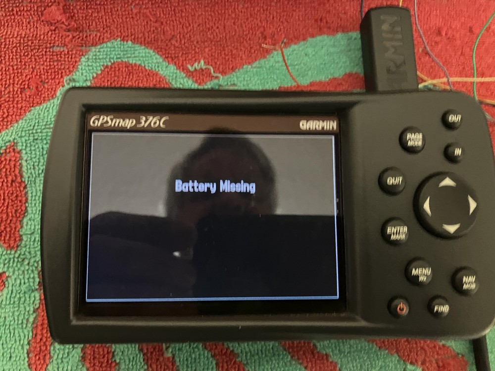Garmin GPS 376C GPS Chartplotter