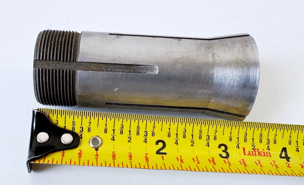 HARDINGE E1 5C Emergency Collet Internal & External Threads 1.018" Counter Bore