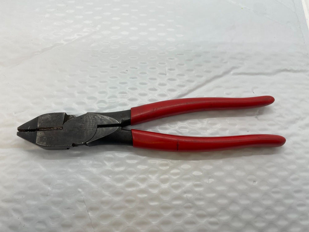 SNAP-ON TOOLS 57HLP RED HANDLE LINEMAN PLIERS USA