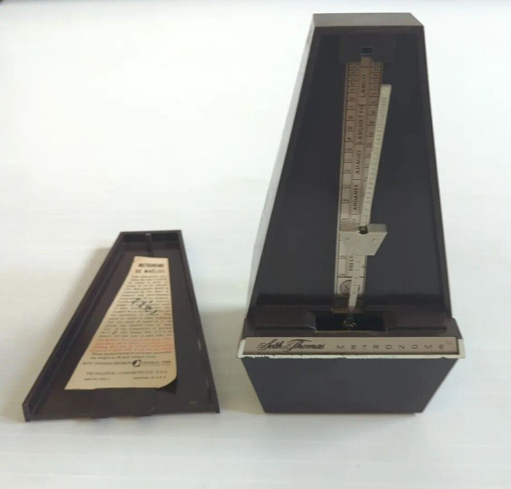 Seth Thomas Metronome Plastic De Maelzel General Time