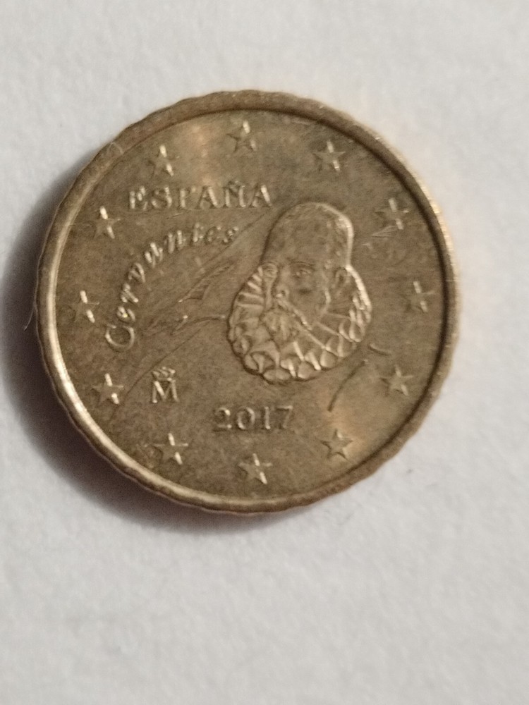 Espana 10 euro Cent 2017 Error Star