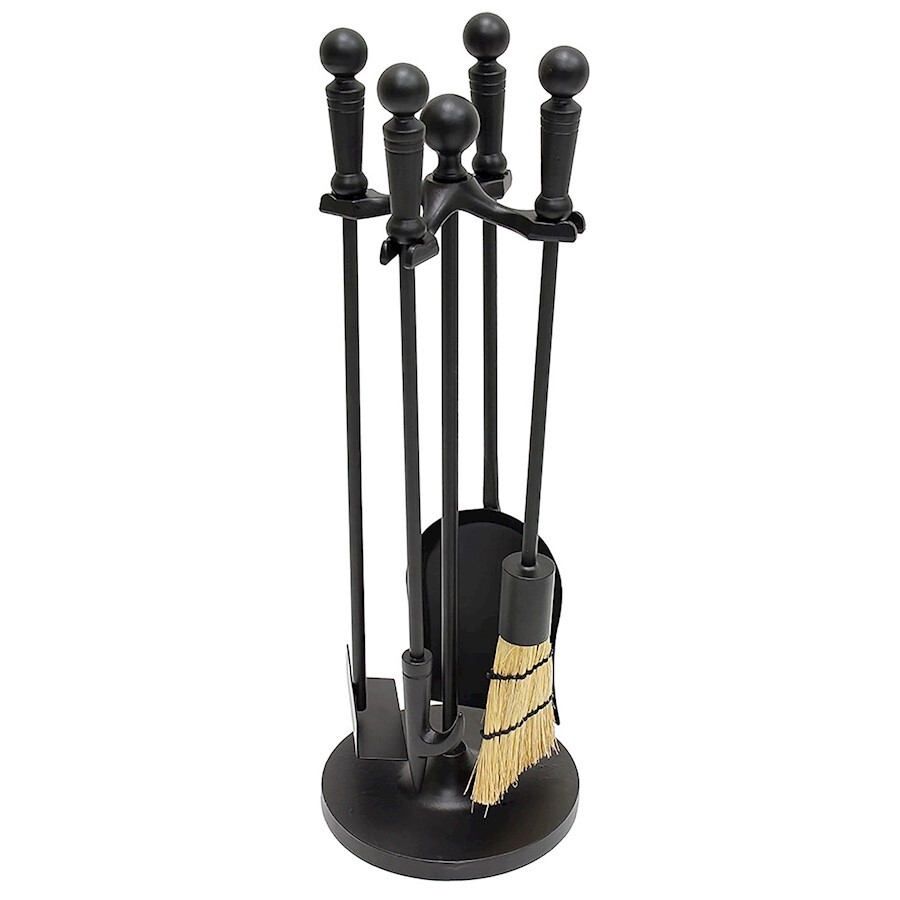 Minuteman Paxton Mini Fireplace Tool Set, Black - MINI-14BK