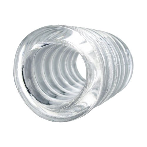 Spiral Ball Stretcher, Clear Flexible TPR Material