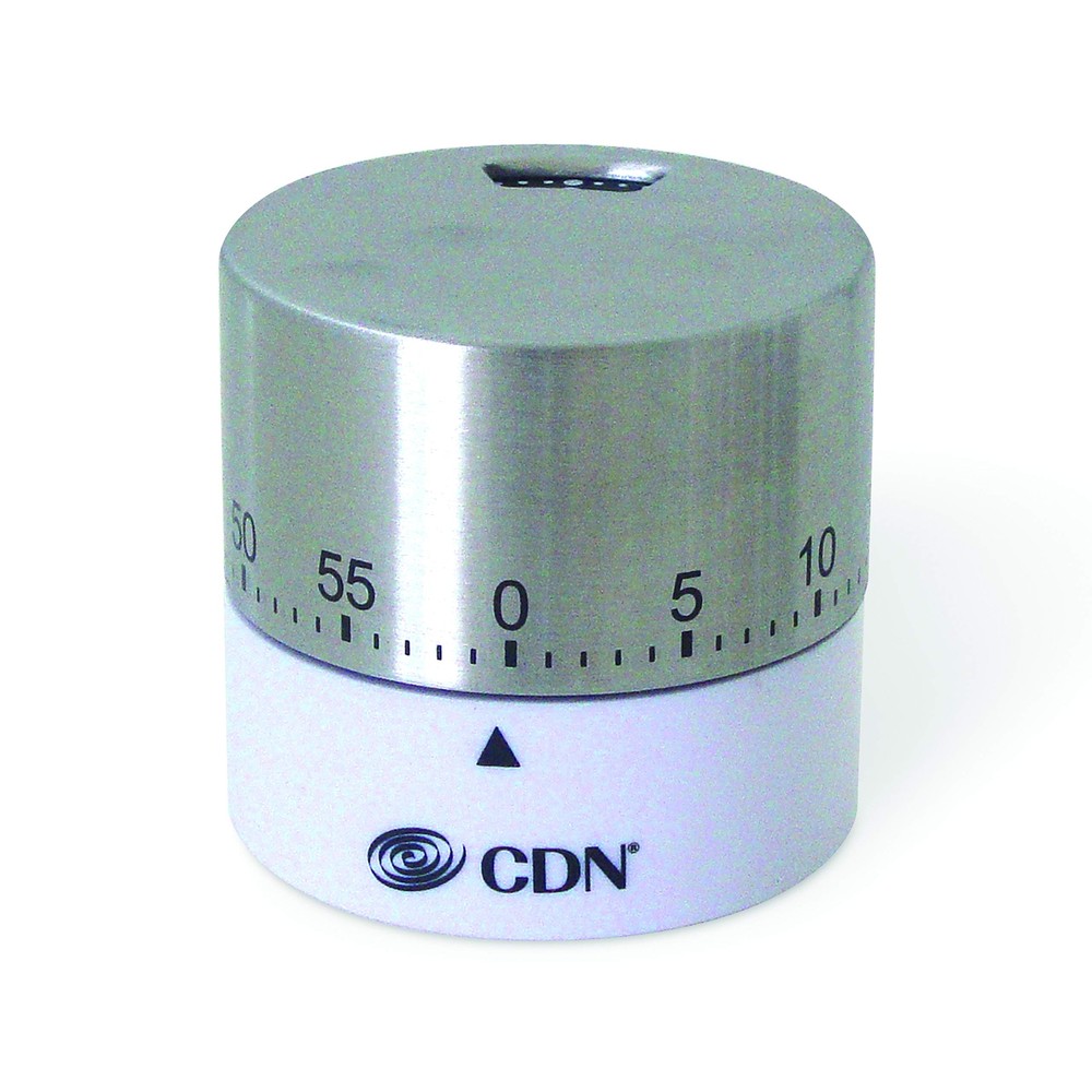 CDN MTR-W Round Mechanical Timer White