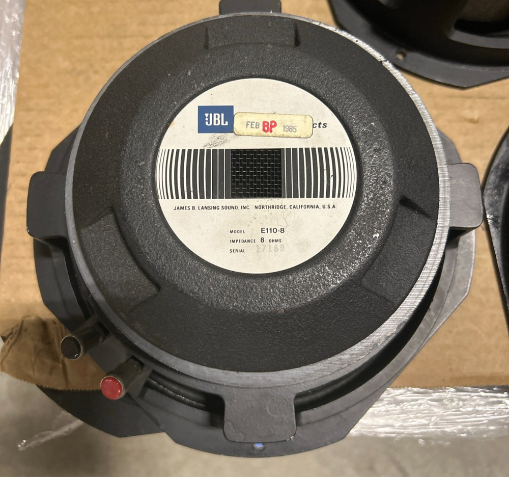 JBL 2123H 10" Midrange Transducer