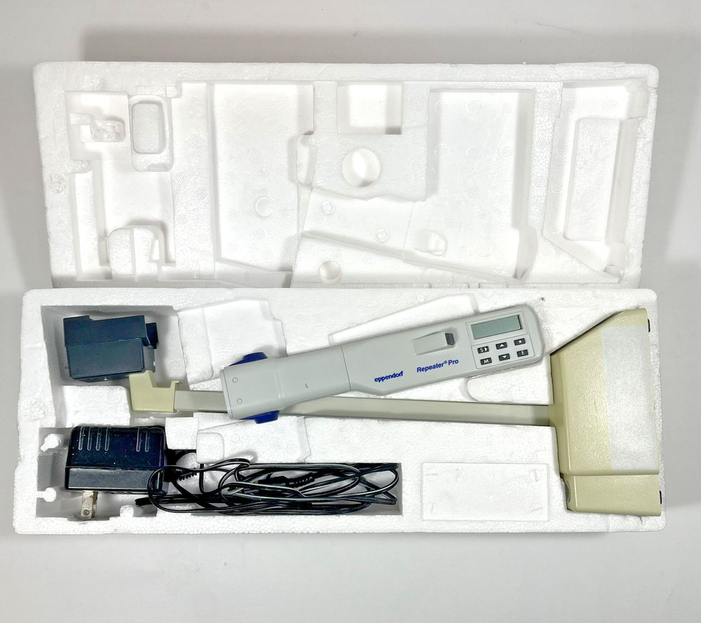 Eppendorf Repeater Pro Electronic Pipette Multi-Dispenser with Charging Stand