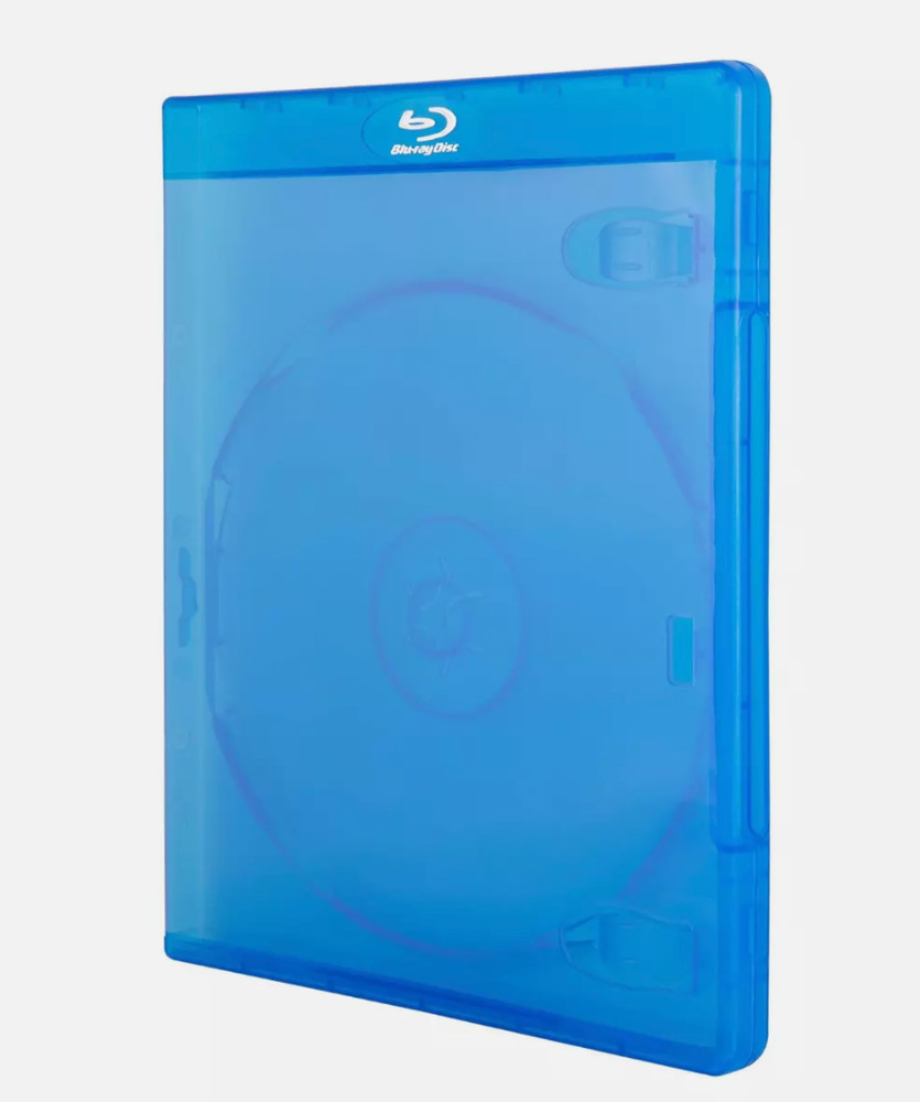 10 x Blu-ray cases | Standard 12mm | Single Disc, with outer plastic!