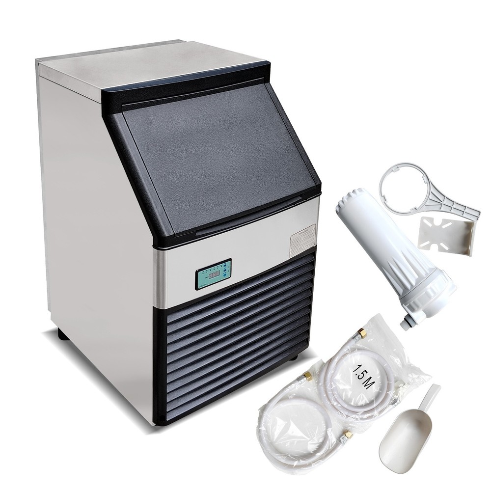Kolice Commercial Automatic Ice Making Machine Ice Cube Maker-132 LBS/Day