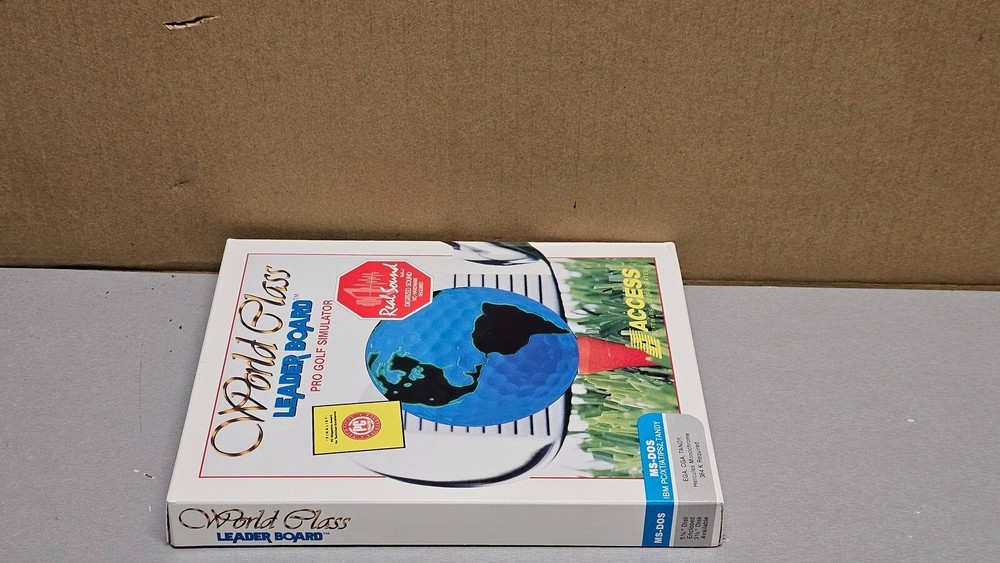 Big Box Software World Class Leader Board Golf Simulator