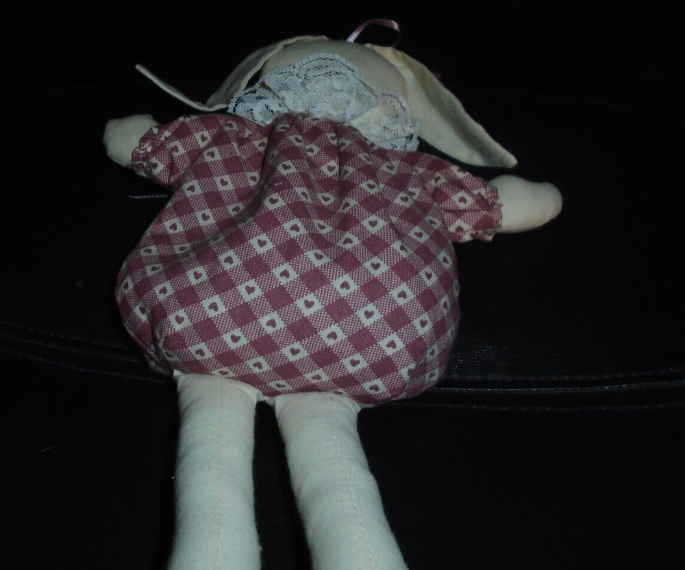 HANDMADE CLOTH BUNNY SHELF SITTER
