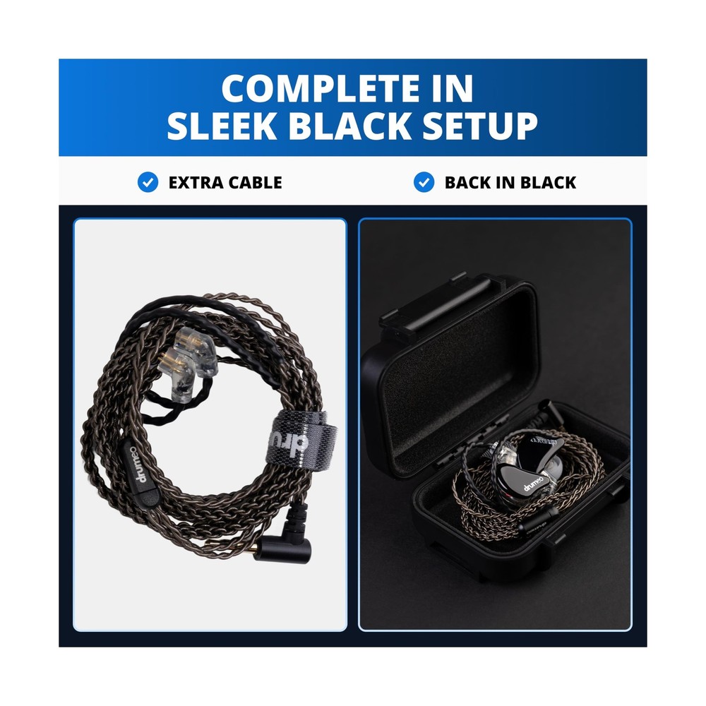 Drumeo EarDrums Black Edition