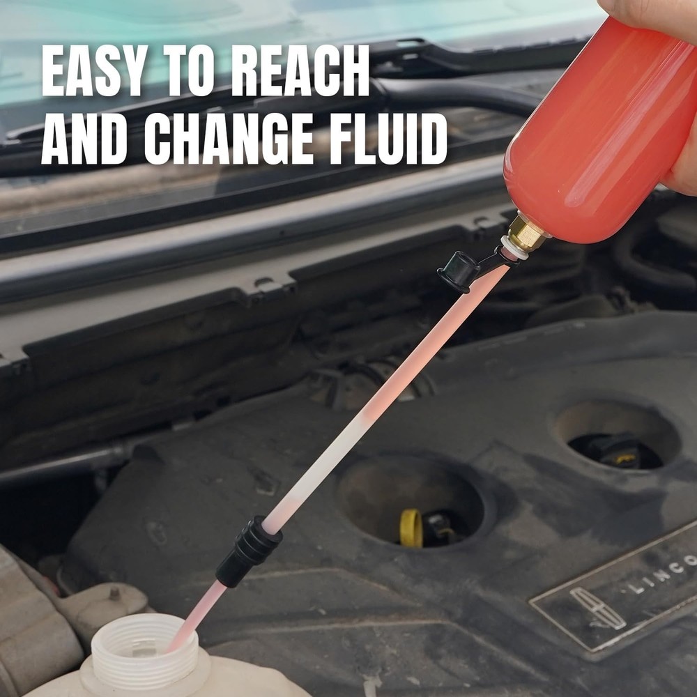 Versatile Fluid Extractor Pump Set | Includes 50cm Hose & Multiple Accessories