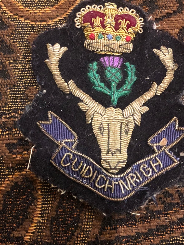 Vintage Cuidich N Rich Patch Rare