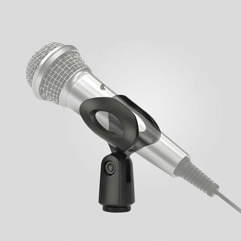 4 PCS Microphone Clip Handheld Wireless Transmitter with Female Threaded Adapter