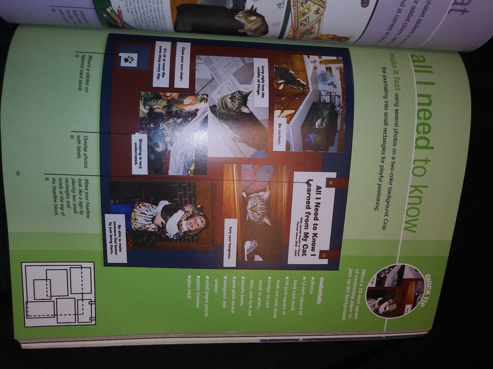 Better Homes and Gardens Fast Scrapbooking Book