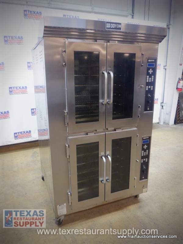 Doyon CA12 Electric Double Stack Convection Bakery Bread Oven